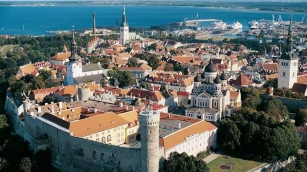 
      Tallin, in Estonia<br />
   