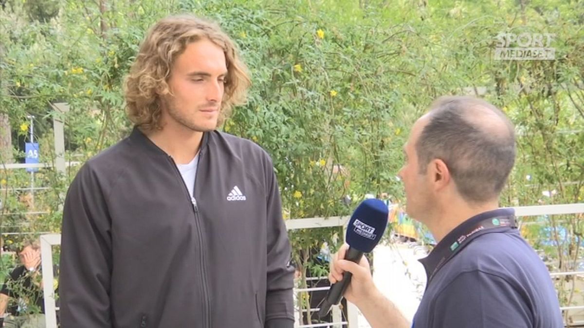 Tsitsipas: "Vorrei andare oltre i quarti"