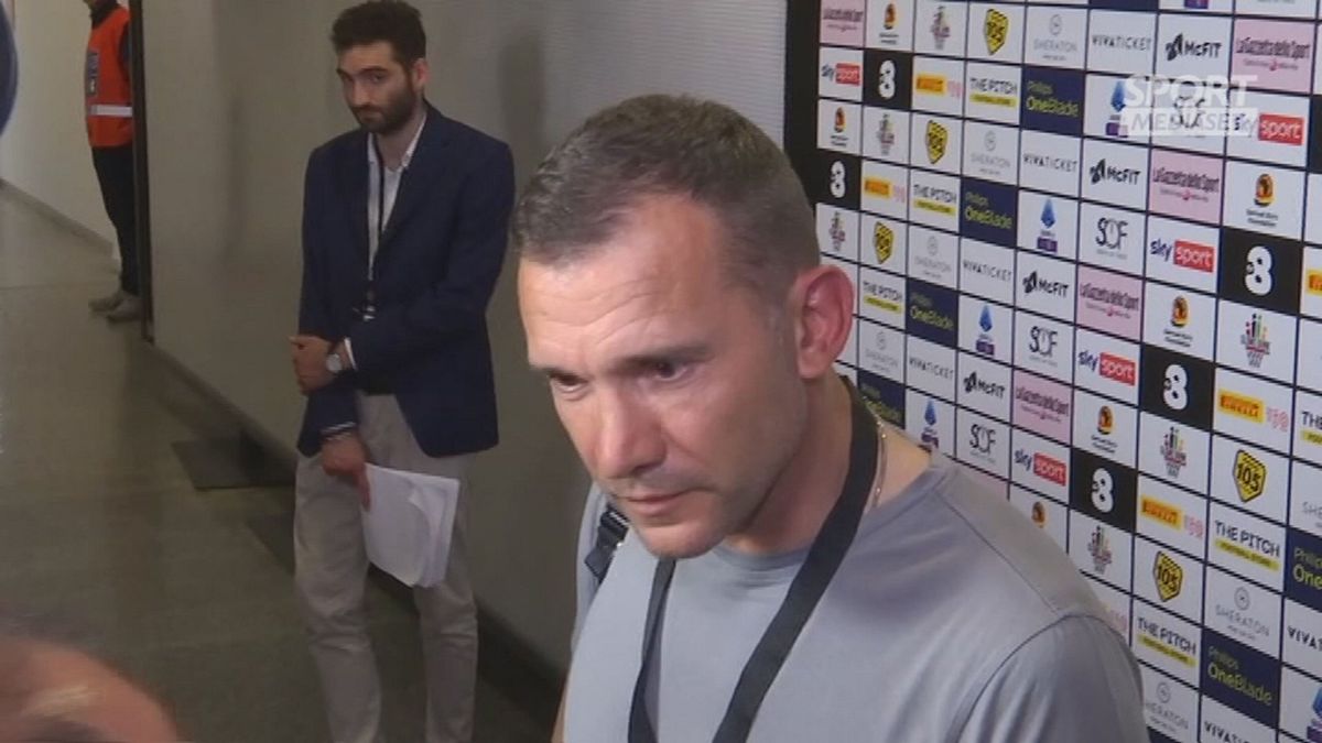 Shevchenko: "Complimenti al Milan e a Maldini"