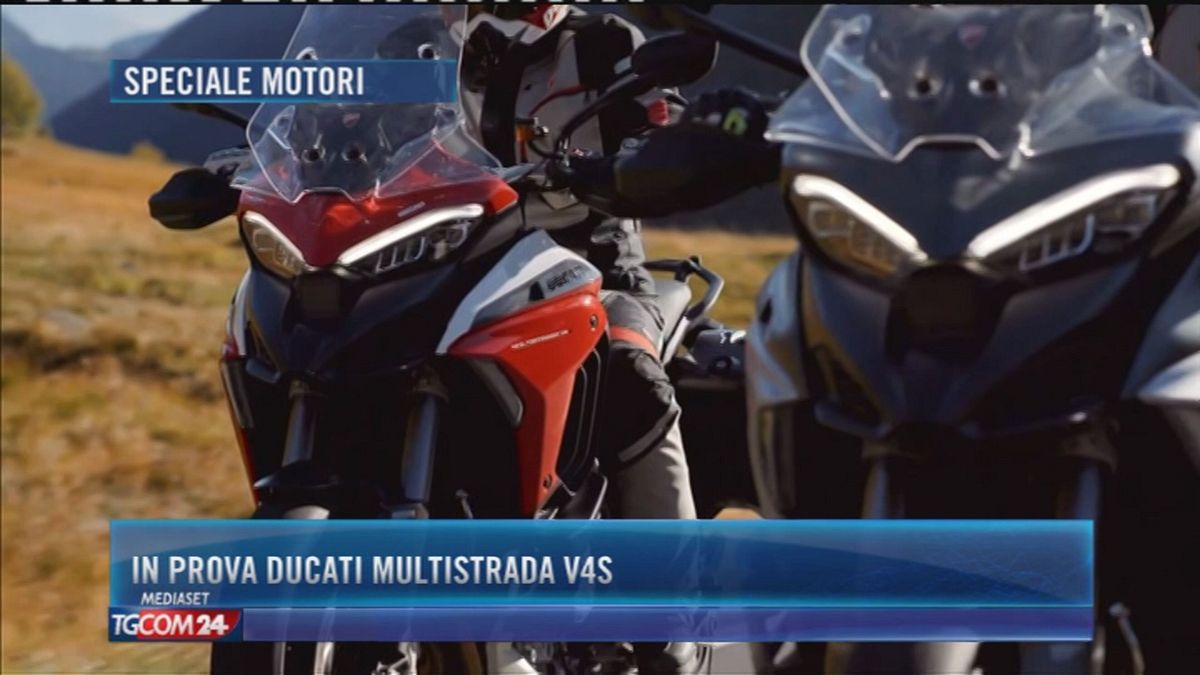 In prova Ducati Multistrada V4S e Ford E-Transit