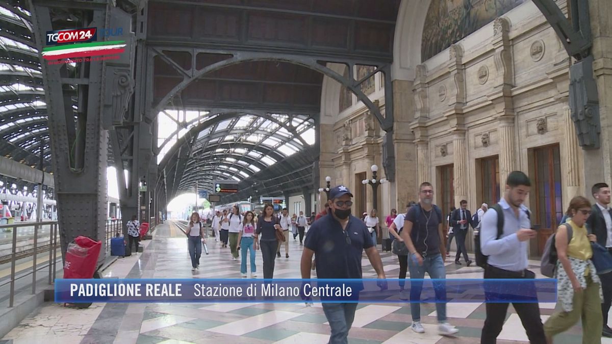 Milano, il tour del Padiglione Reale della Stazione Centrale