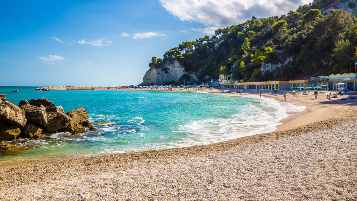 Urbani Beach - Sirolo, Ancona, Italy, Europe