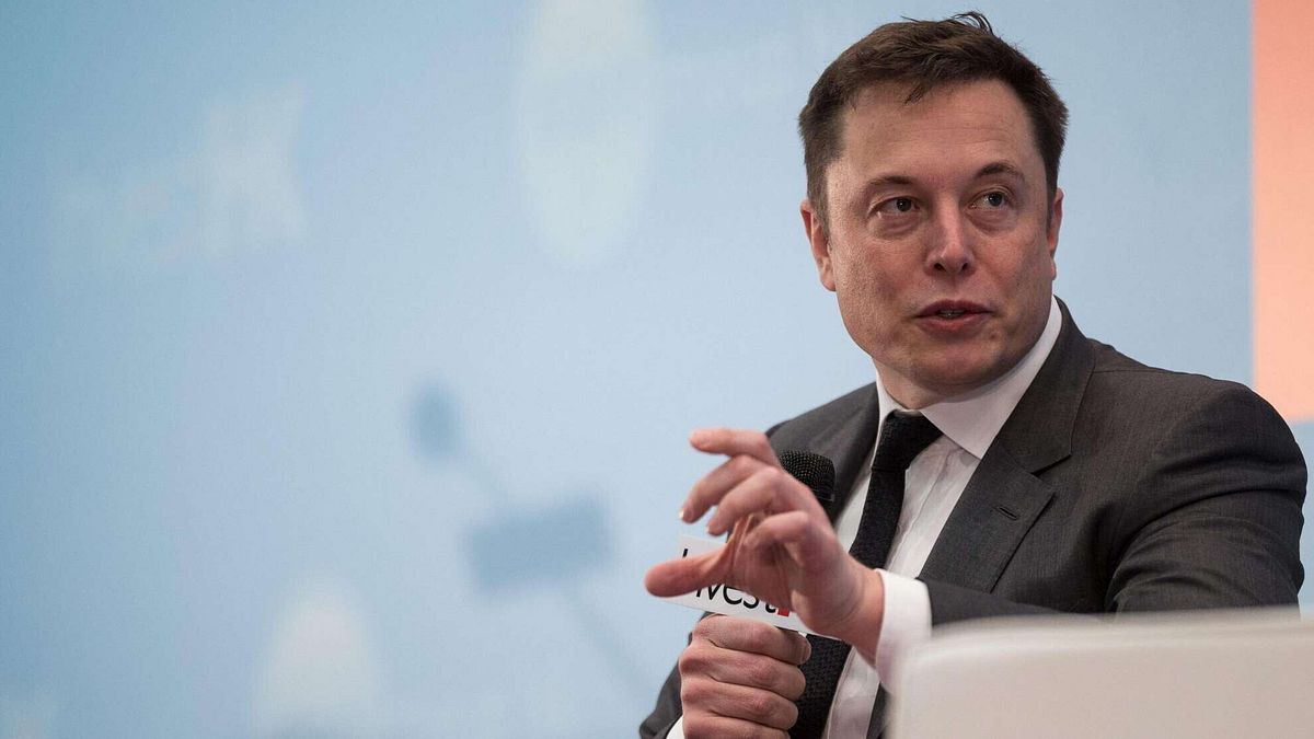  Il miliardario americano Elon Musk