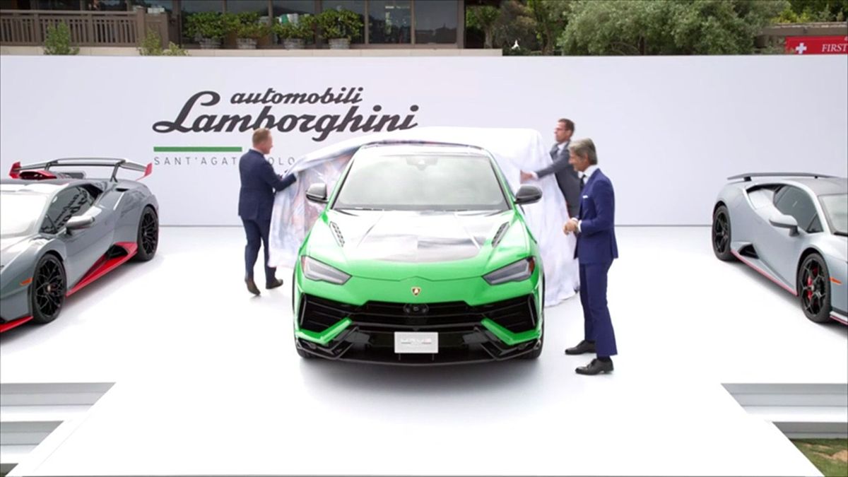 La premiere mondiale di Urus Performante