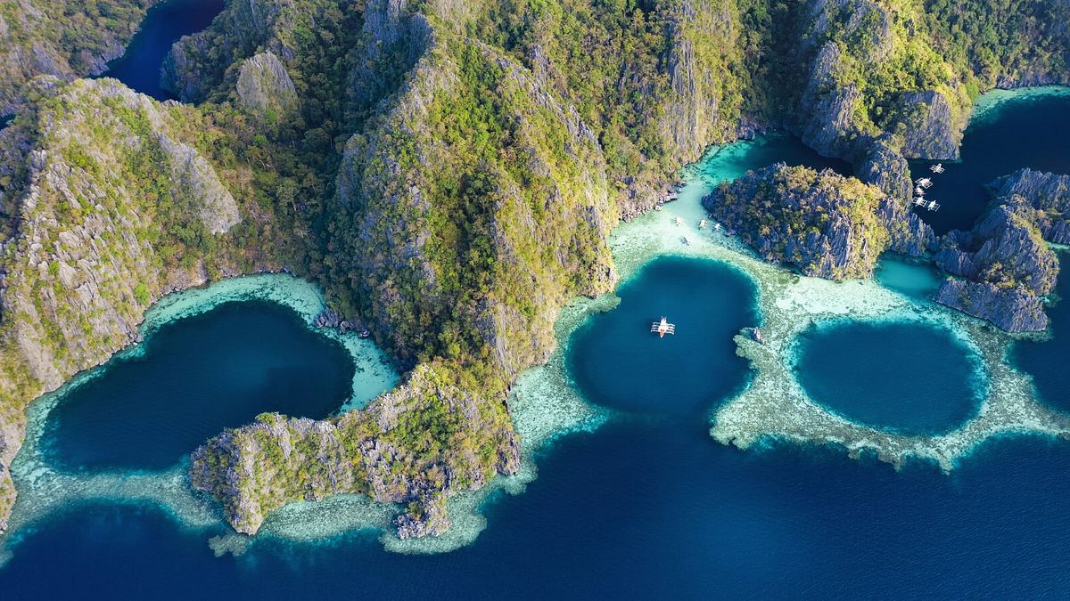  Lagune Gemelle, Isola di Coron, Filippine