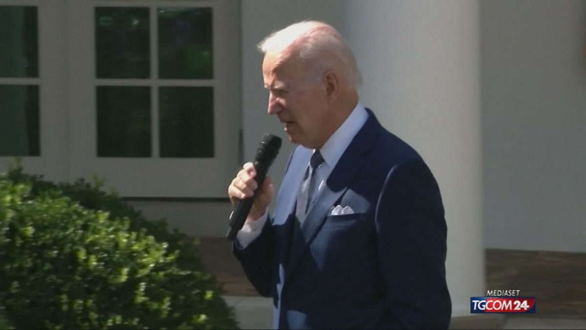 12.00 BIDEN,  LA FRASE SULL'ITALIA SRV