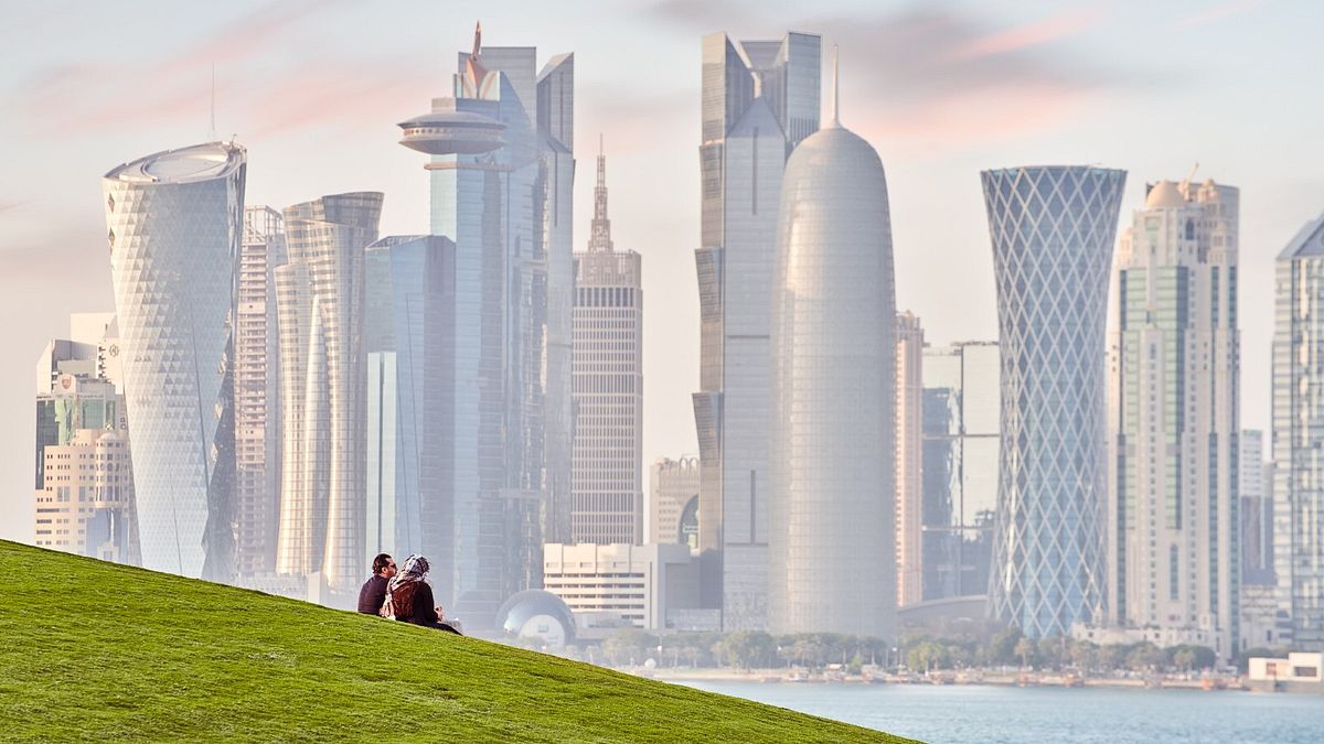 Lo skyline di Doha