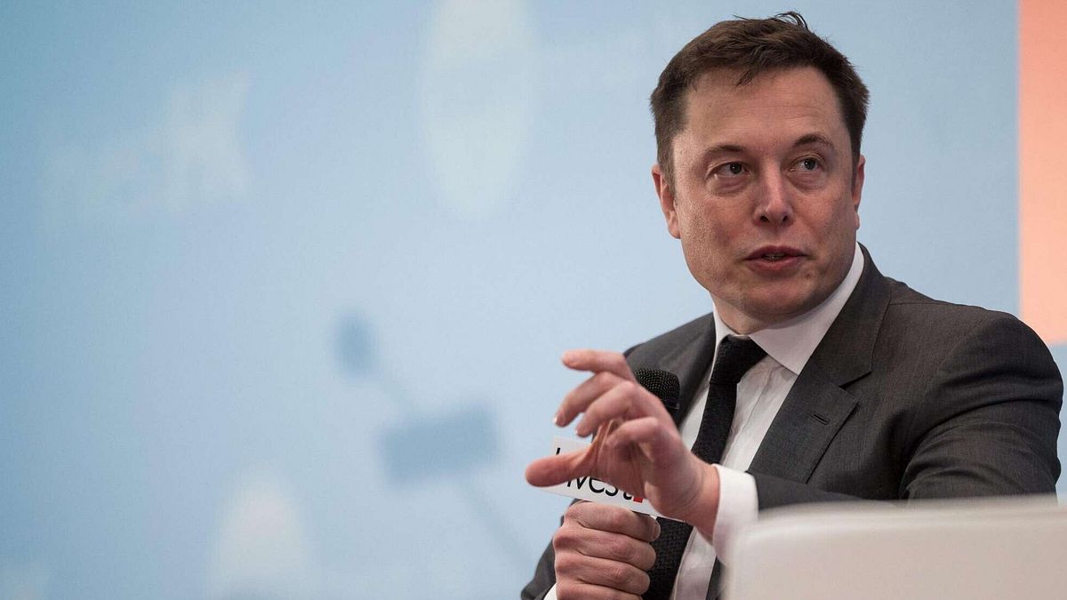  Il miliardario americano Elon Musk