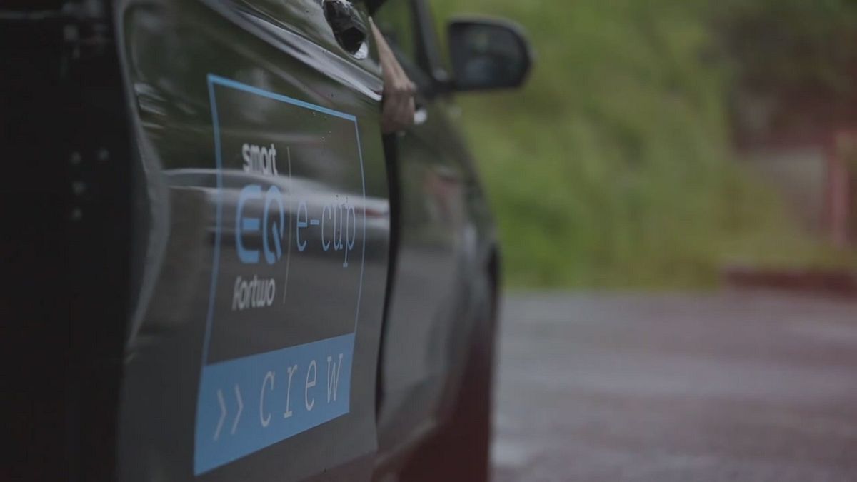 Il docufilm della smart EQ fortwo e-cup 2019