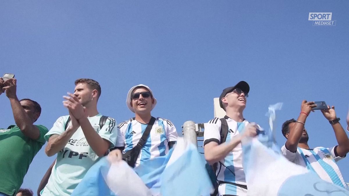 Argentina, l'entusiasmo dei tifosi verso la finale