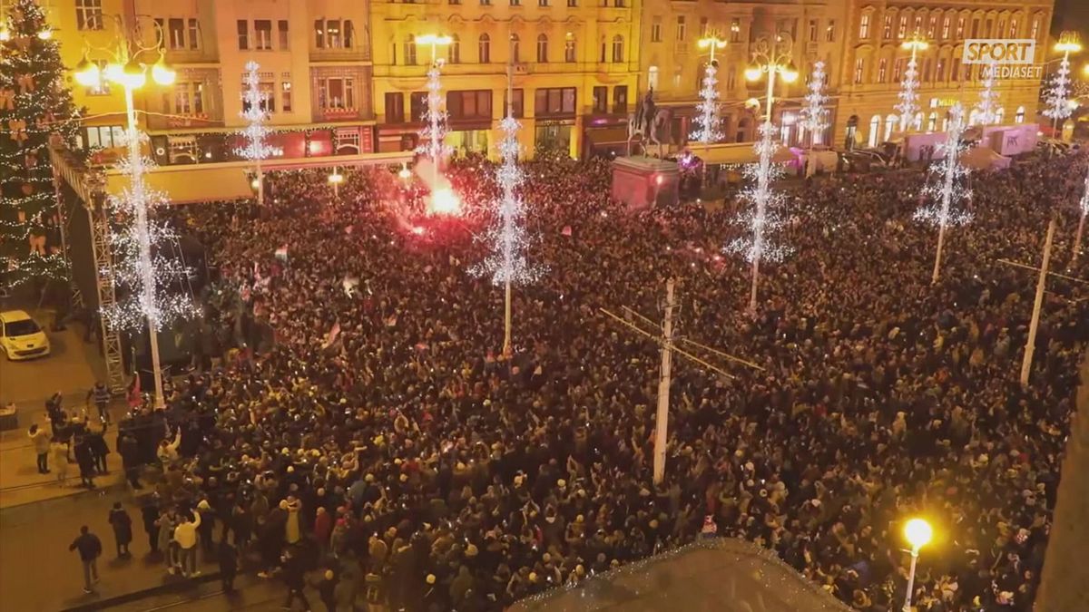 Croazia, a Zagabria la festa per il terzo posto