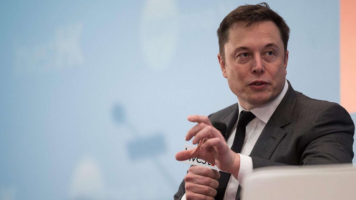  Il miliardario americano Elon Musk