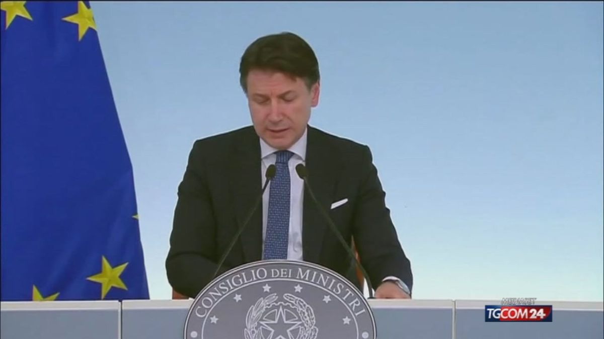 Coronavirus, la conferenza stampa di Giuseppe Conte