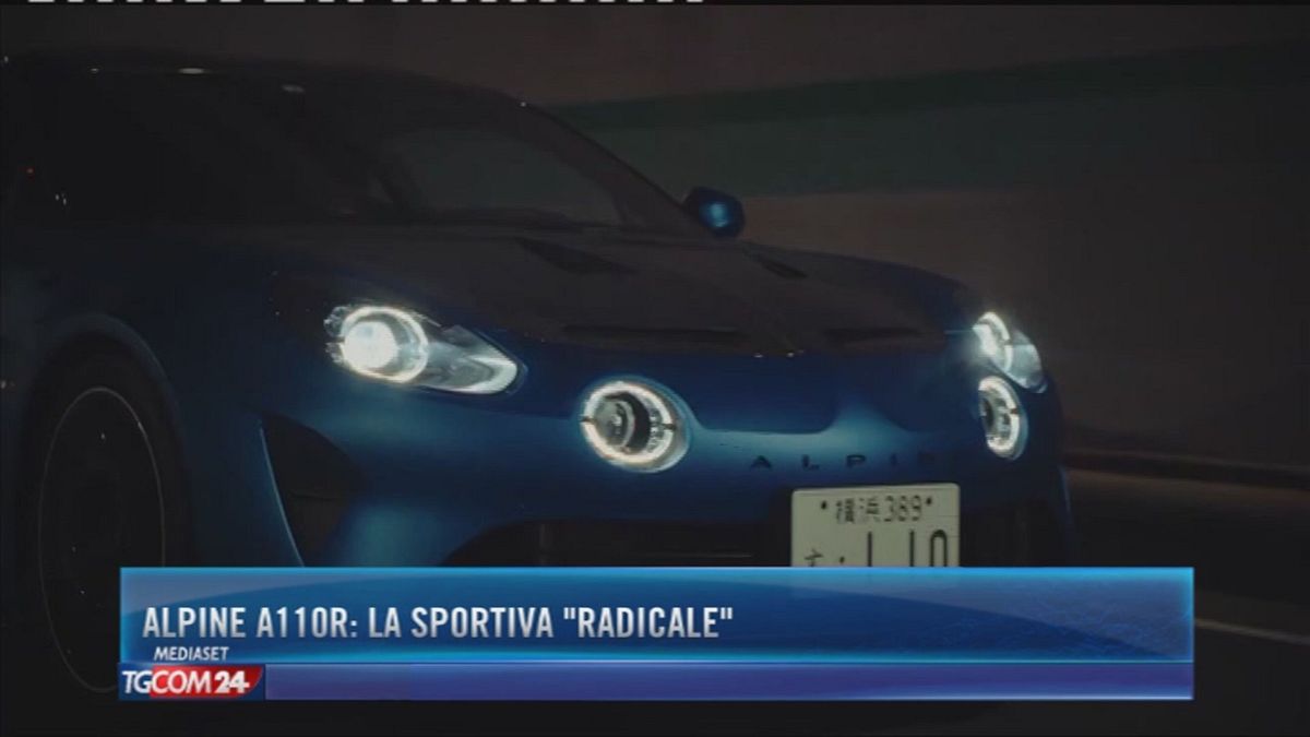 Alpine A110 R, sportiva "radicale