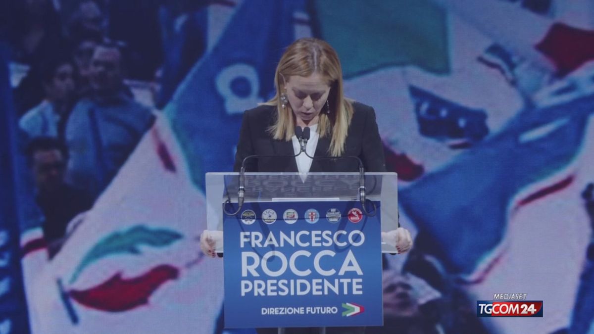 Regionali Lazio, centrodestra a Roma tira volata a Rocca