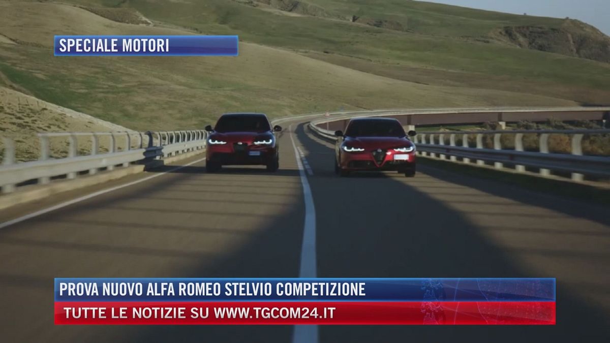 In prova il nuovo Alfa Romeo Stelvio Competizione