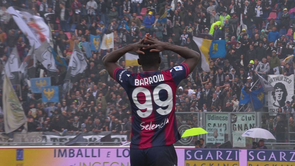 Bologna-Udinese 3-0: gli highlights