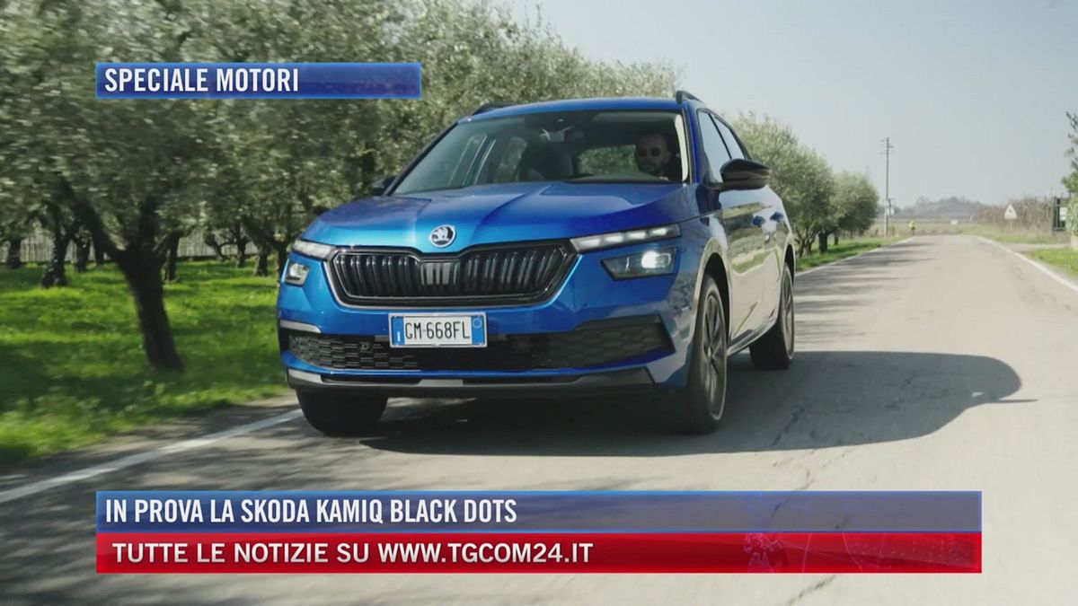 Skoda Kamiq Black Dots in prova