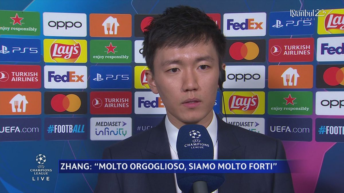Zhang: "Molto orgoglioso di tutta la squadra"