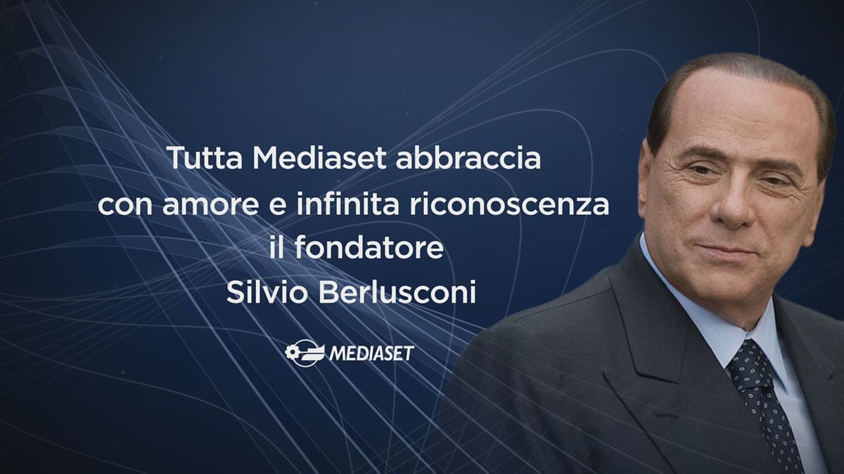 "Grazie Silvio": il commosso ricordo di tutta Mediaset