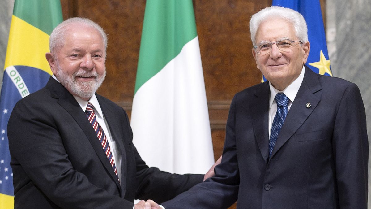  Il presidente della Repubblica, Sergio Mattarella, incontra il Capo di Stato brasiliano, Inacio Lula da Silva