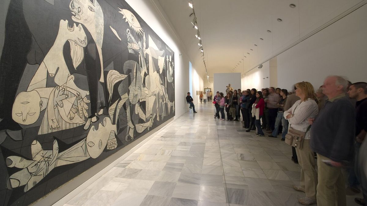  Guernica, Museo Nacional Centro de Arte Reina Sofía a Madrid