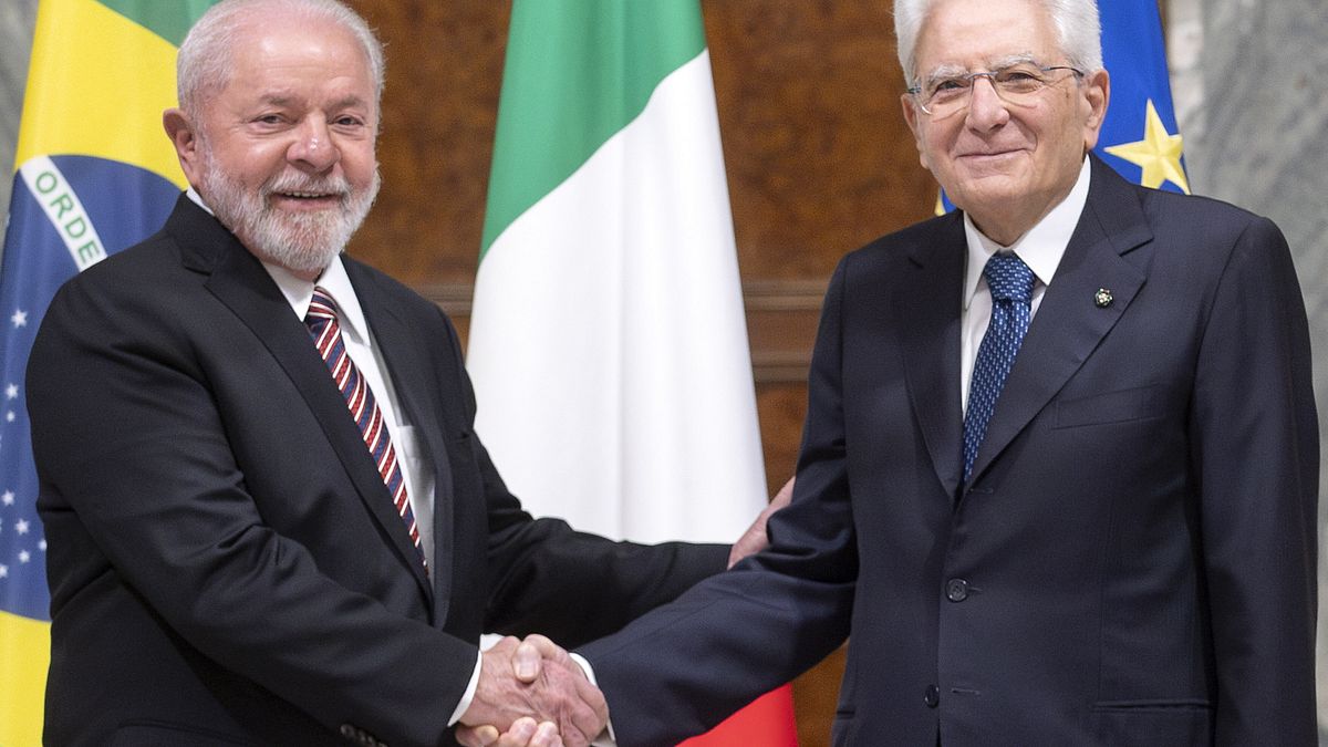  Il presidente della Repubblica, Sergio Mattarella, incontra il Capo di Stato brasiliano, Inacio Lula da Silva