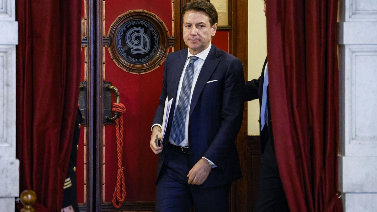 Giuseppe Conte, leader del Movimento 5 Stelle