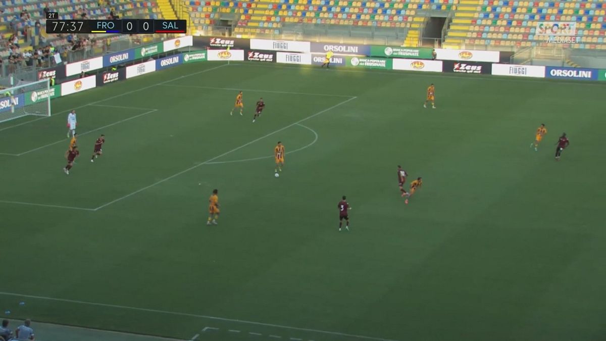 Frosinone-Salernitana 1-1: gli highlights