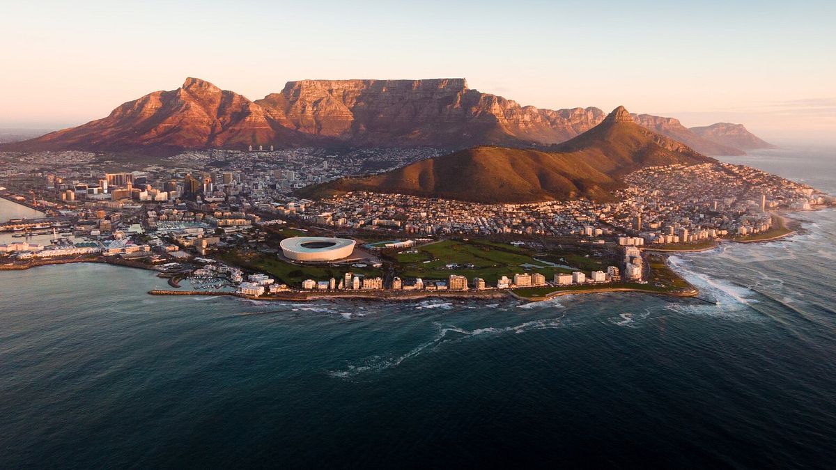 Table Mountain e Città del Capo, Sudafrica