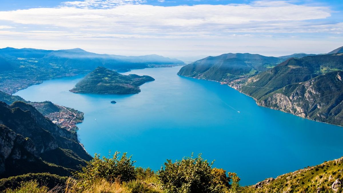 Il Lago d'Iseo e Monte Isola