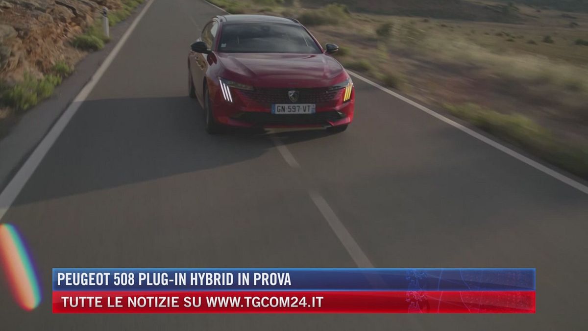 In prova Peugeot 508 plug-in hybrid 180CV