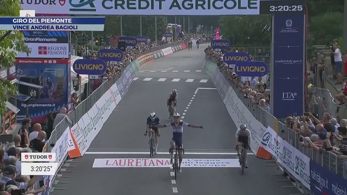 Giro del Piemonte, festa Bagioli