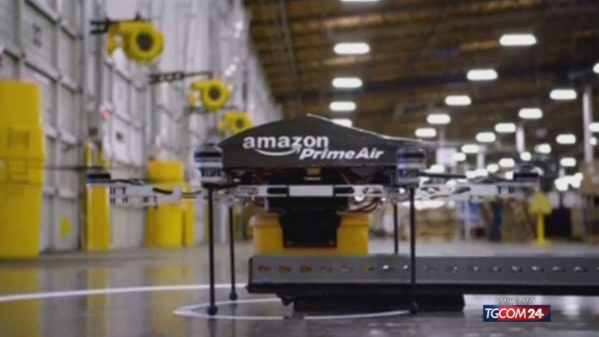 Amazon, via libera a consegne con droni in meno di 30 minuti