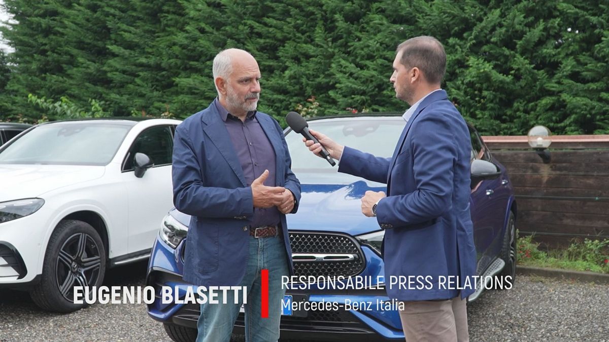 Mercedes GLC Coupé 2023: l'intervista a Eugenio Blasetti