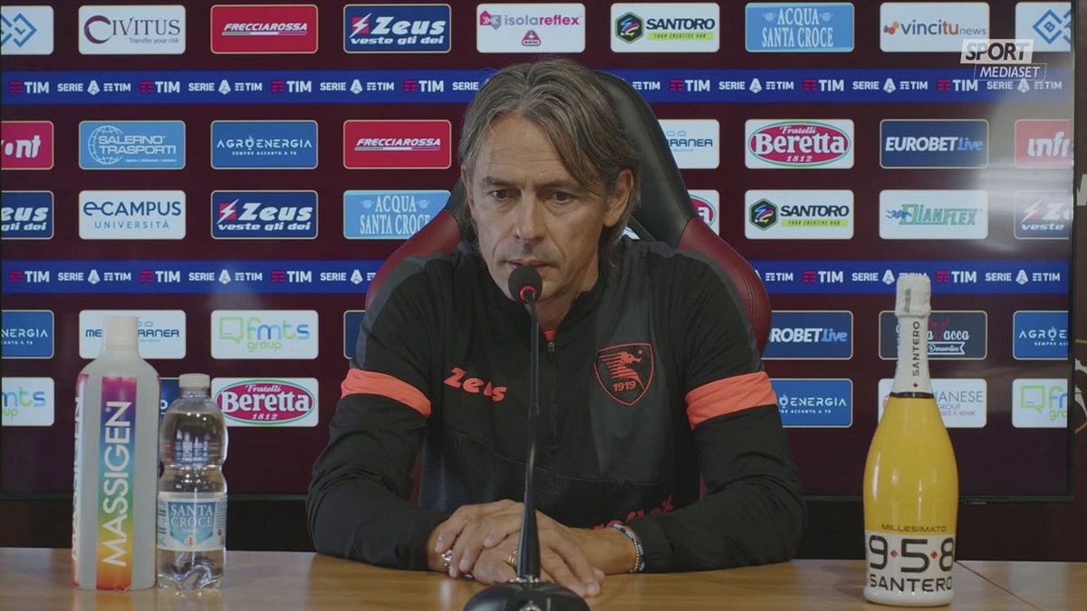 Pippo Inzaghi: "La squadra ha ricominciato a correre"