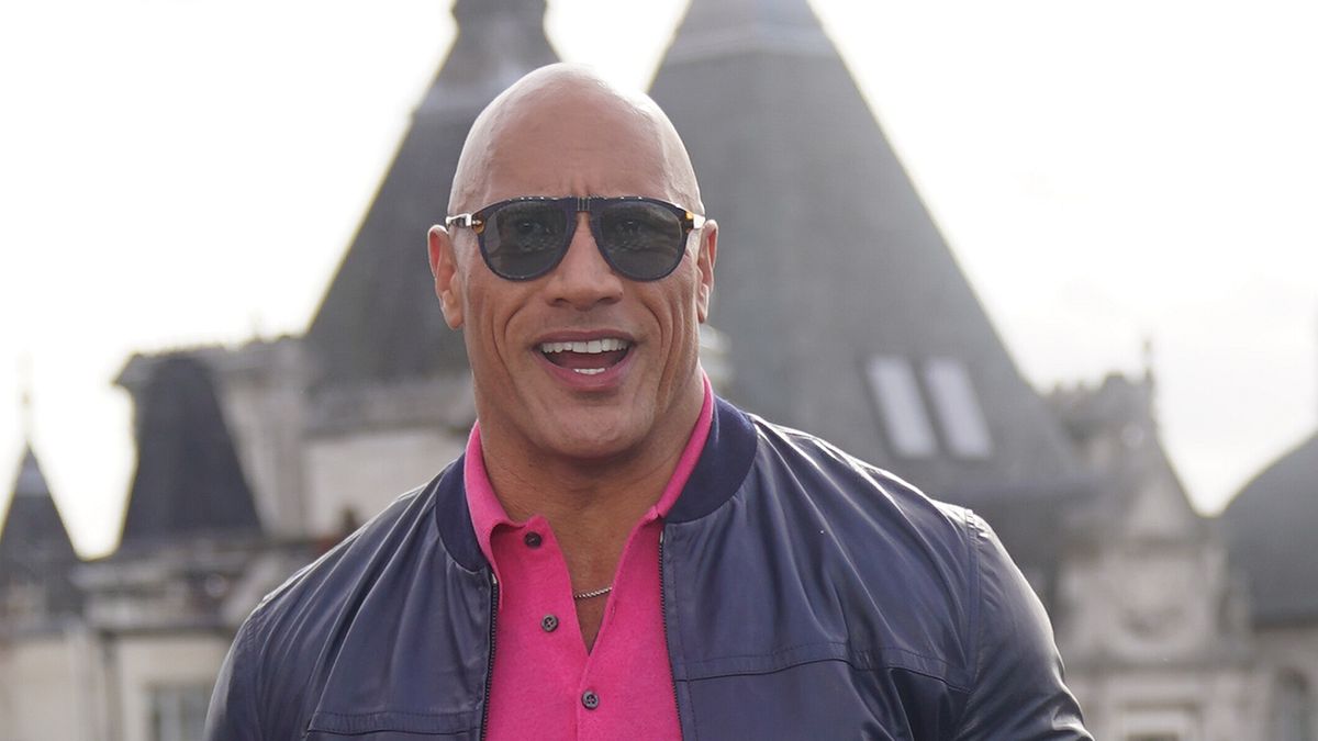 La presentazione di “Black Adam” a Londra: Dwayne Johnson