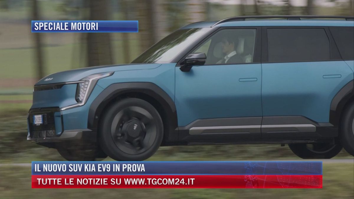 Il nuovo suv Kia EV9 in prova