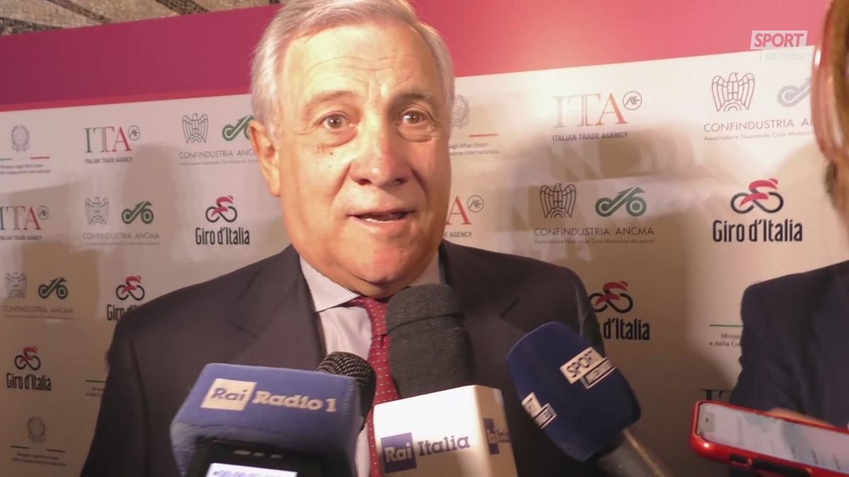 DICH TAJANI SU GIRO D'ITALIA 1