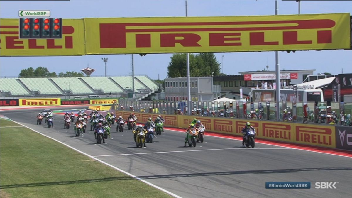 SBK gara Supersport, Misano