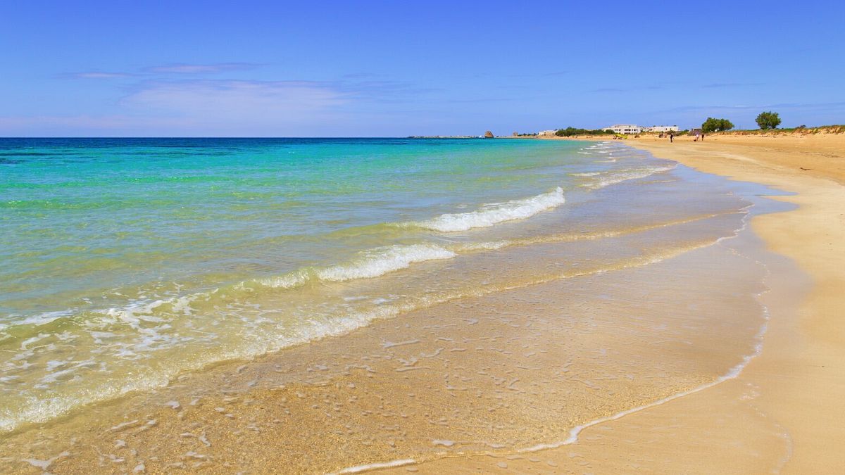 Spiaggia a Torre Pali