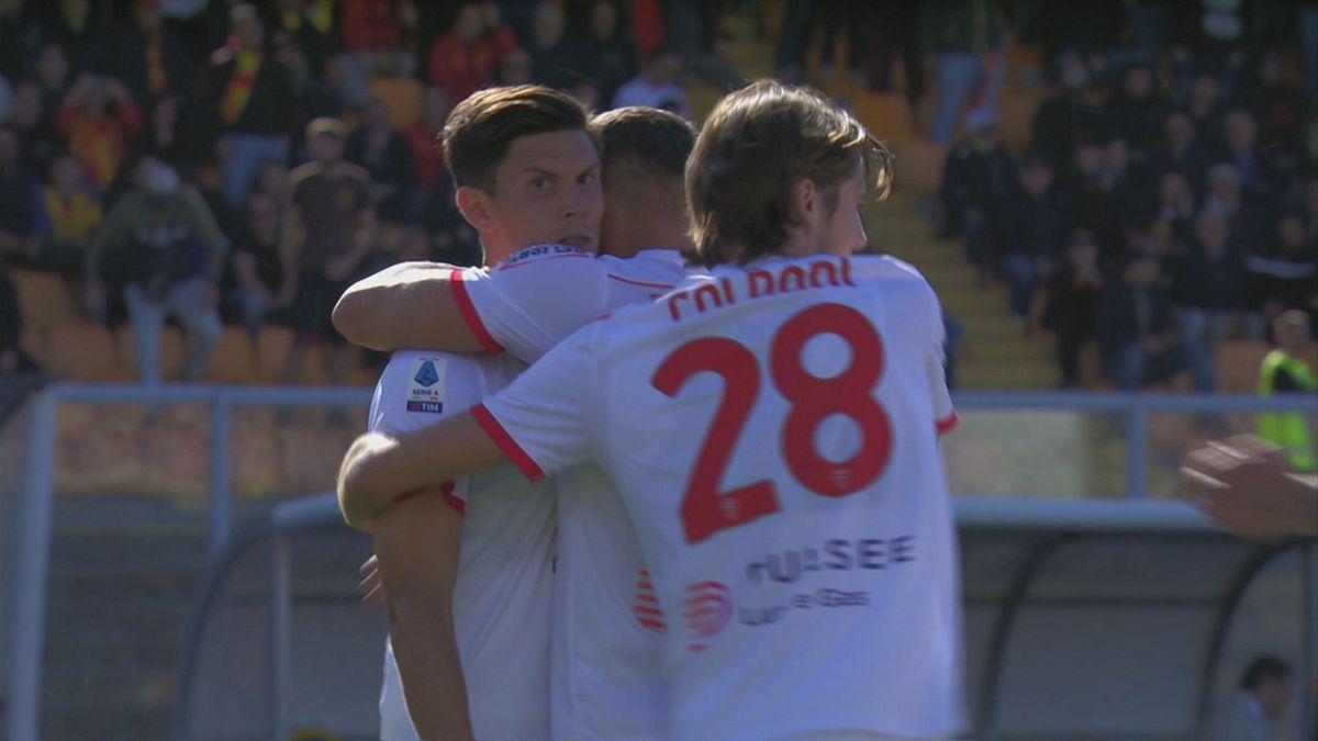 Lecce-Monza 1-1: gli highlights