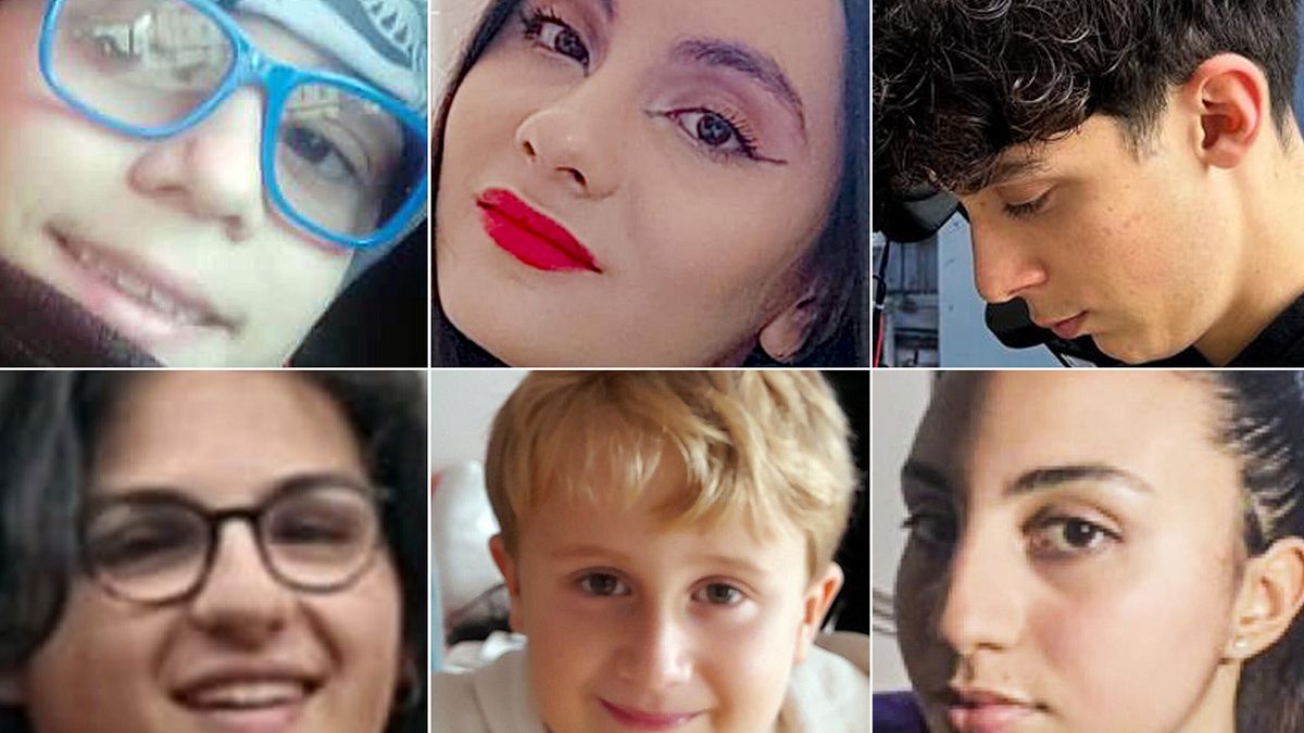  In alto, S-D, Sebastiano Guazzeroni, Giulia Di Cairano, Lorenzo Sassaro. In basso, S-D, Matteo Violani, Matteo Zago, Emanuela Tessitore. 