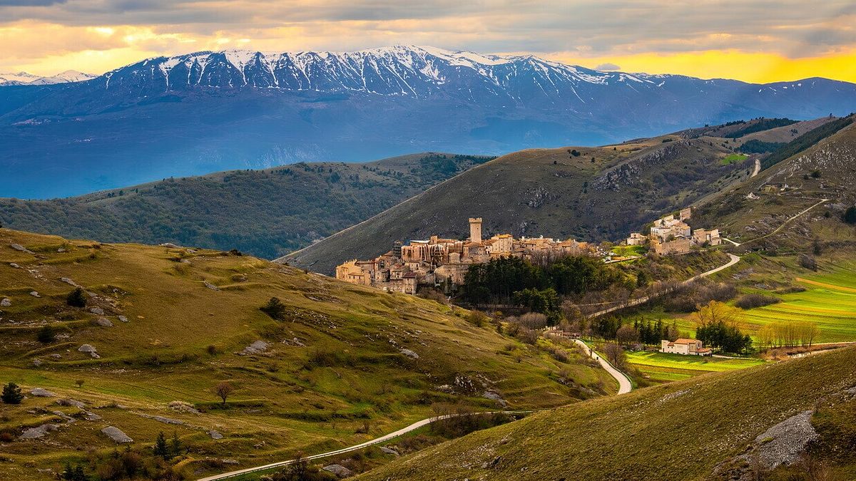 Tratturo Magno,  Abruzzo-Puglia, Santo Stefano di Sessanio