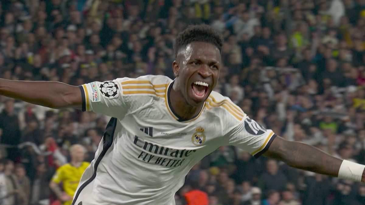 83' | Gol di Vinicius (Borussia Dortmund-Real Madrid 0-2)