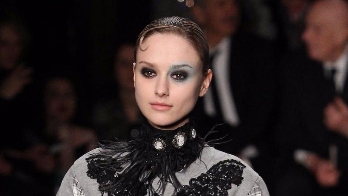 Il makeup supera i confini della palpebra: dalla sfilata di Marras.