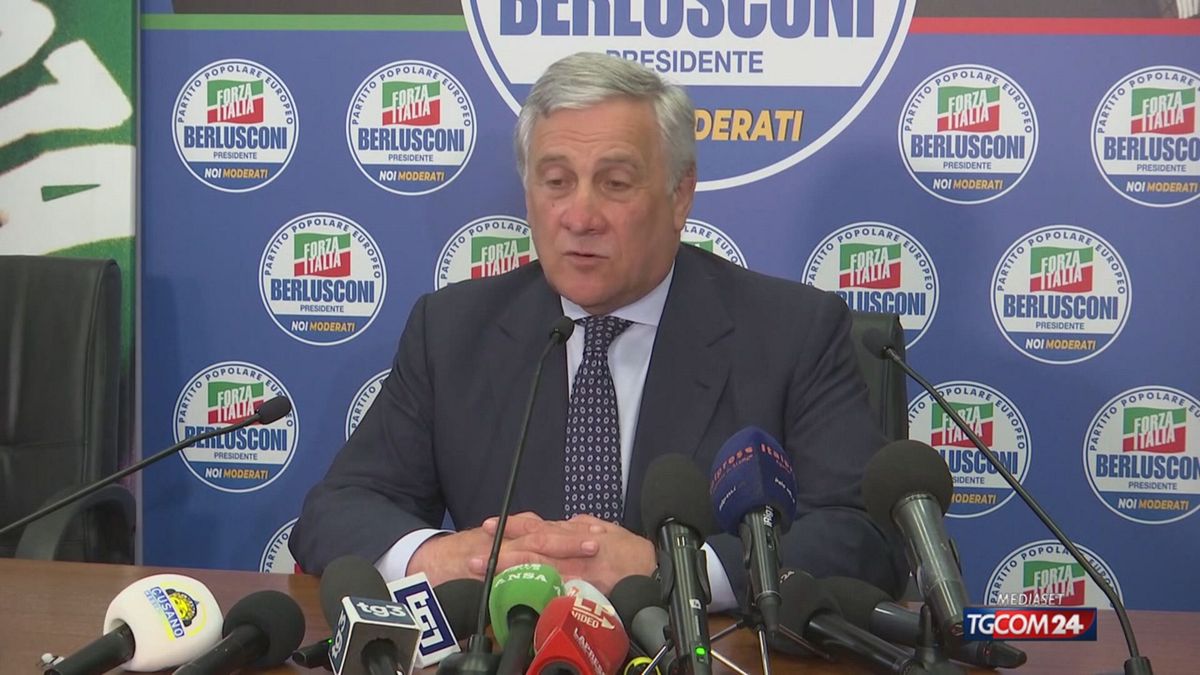 12.00 MAGGIORANZA TAJANI SALVINI SRV