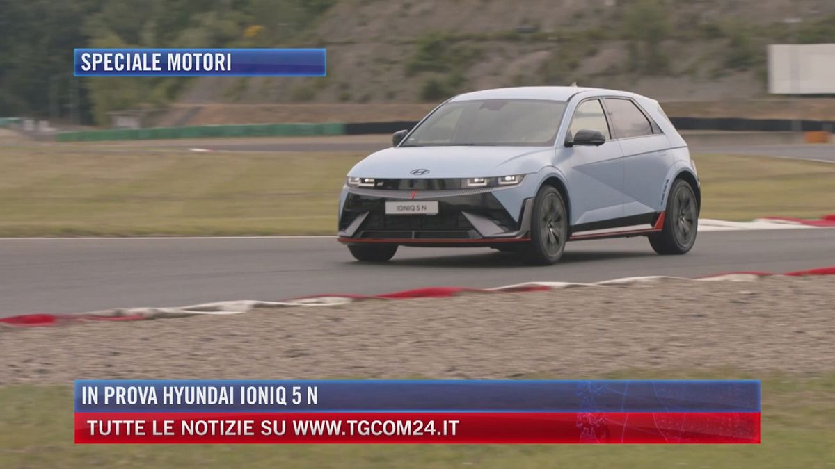 Hyundai Ioniq 5 N in prova