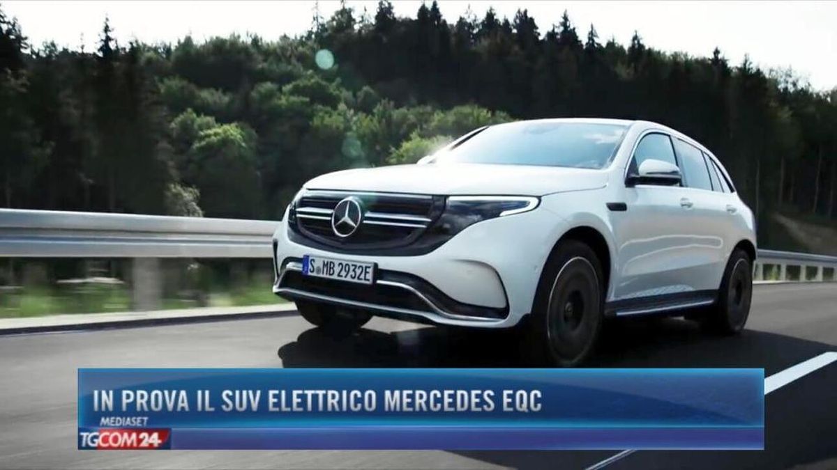 In prova il suv elettrico Mercedes EQC