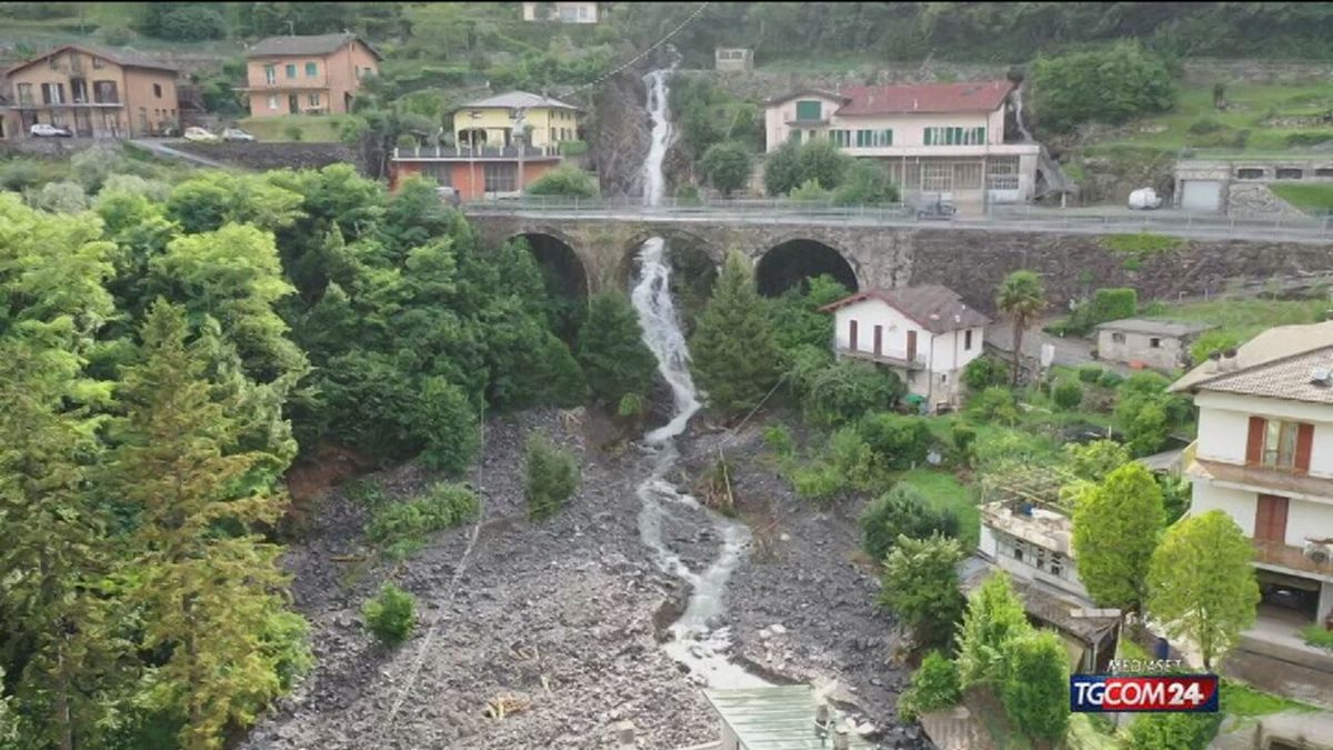 Maltempo, Como sott'acqua